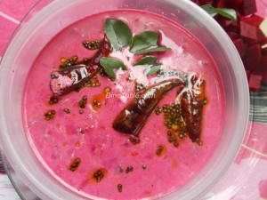 Kerala Style Beetroot Pachadi