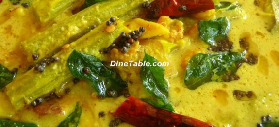 Prawn drumstick mango curry