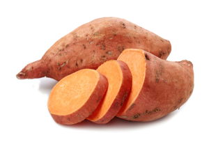  Sweet potatoes - fruits and vegetables that can give you glowing skin