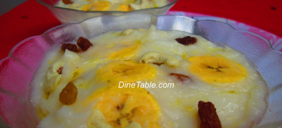 Kaai Curry / കായ് കറി / Pal vazhakka Malabar Dessert Recipe