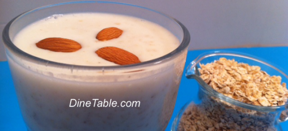 Oats and Milk Drink Recipe