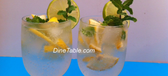 Sparkling 7up Drink with Mint & Lime – Quick & Easy Refreshing Drink