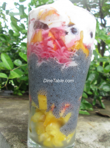 Fruit Falooda / Faluda Recipe