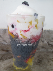 Fruit Falooda / Faluda Recipe