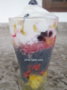 Fruit Falooda / Faluda Recipe