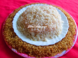 Kerala rice in pressure cooker | Parboiled rice in pressure cooker