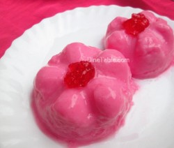 Jelly pudding recipe | Quick and easy pudding recipe