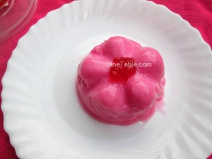 Jelly pudding recipe | Quick and easy pudding recipe