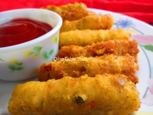 Vegetable Fingers.