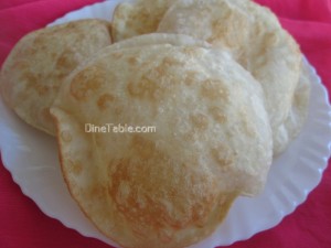 Battura recipe | Fried puffed bread recipe | Easy breakfast recipe