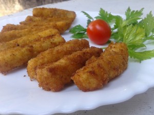 Fish fingers recipe | Homemade snacks recipe