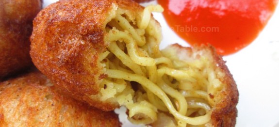 Maggi noodle balls recipe