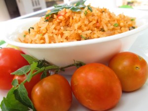 Tomato rice recipe | Quick and easy vegetarian recipe | തക്കാളി ചോറ് recipe