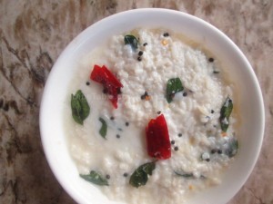 Curd rice recipe | Healthy vegetarian recipe