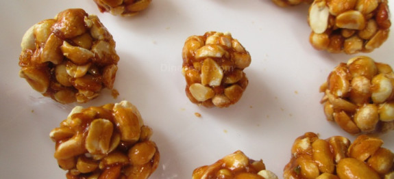 Sweet peanut balls recipe | കപ്പലണ്ടി മിഠായി recipe
