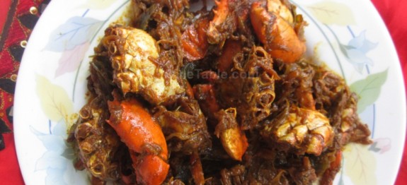 Roasted crab recipe