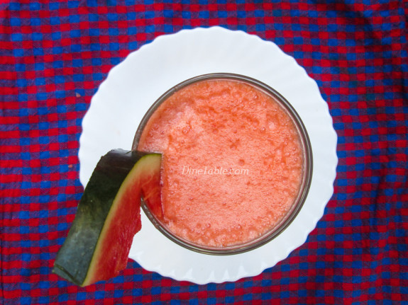 Watermelon Milkshake Recipe - Healthy Smoothie Recipe - Tasty Recipe