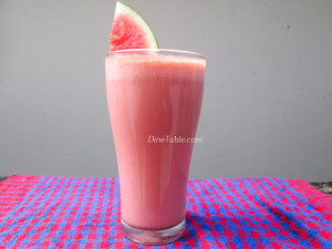 Watermelon Milkshake Recipe - Healthy Smoothie Recipe - Delicious Recipe