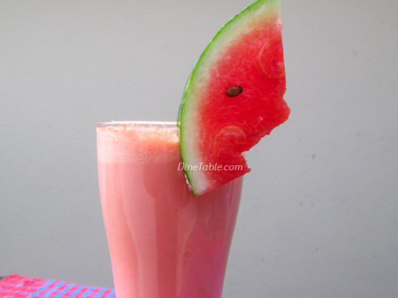 Watermelon Milkshake Recipe - Healthy Smoothie Recipe - Fruit Juice Recipe