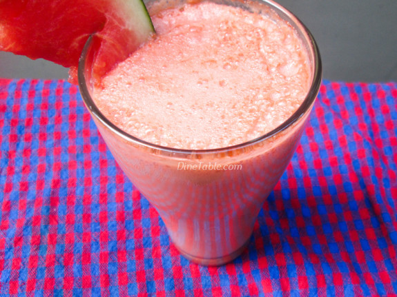 Watermelon Milkshake Recipe - Healthy Smoothie Recipe - Sweet Beverage Recipe