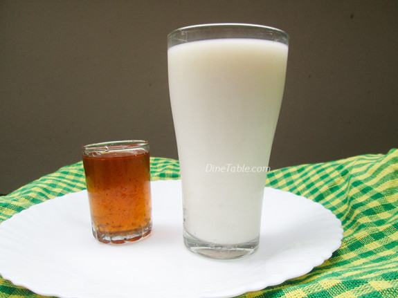 Milk Sarbath Recipe - Paal Sarbath - പാൽ സർബത്ത് - Juice Recipe