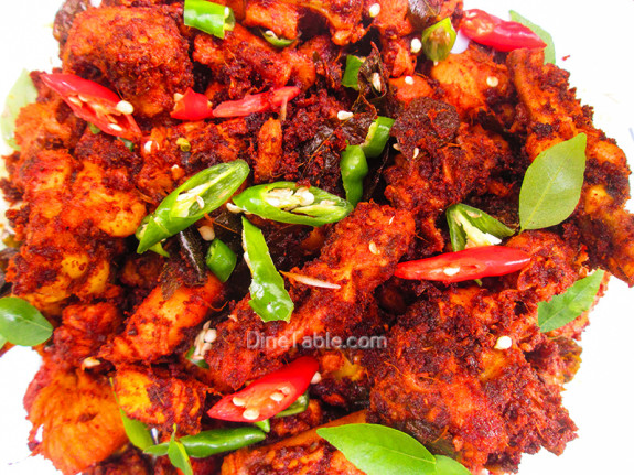 Kerala Style Chicken Fry Recipe - കേരള ചിക്കൻ ഫ്രൈ - Spicy Recipe