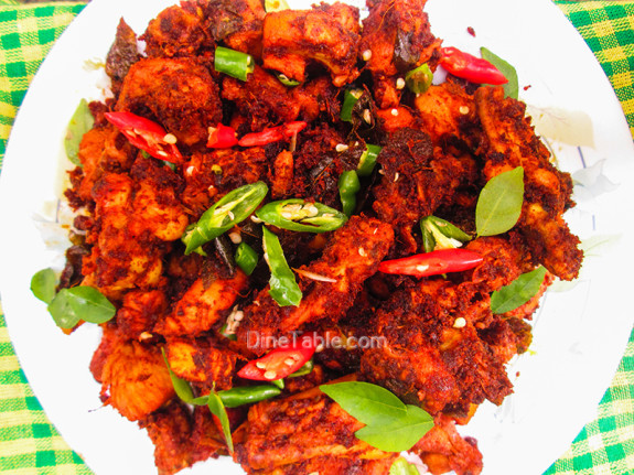 Kerala Style Chicken Fry Recipe - കേരള ചിക്കൻ ഫ്രൈ - Healthy Recipe