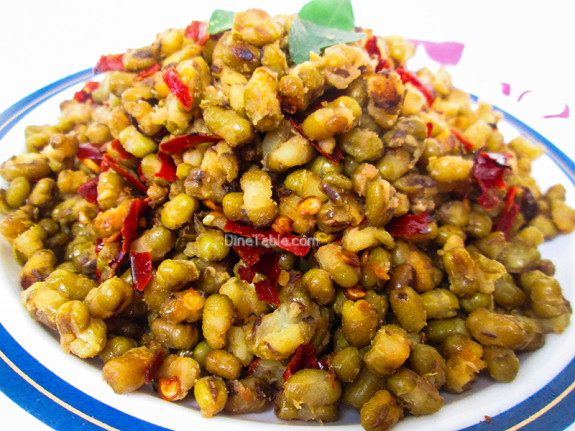 Cherupayar Ularthiyathu | Green Gram Stir Fry | Healthy Dish