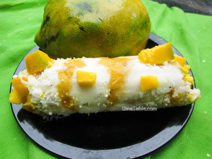 Mango Puttu Recipe - മാങ്ങ പുട്ട് - Easy Breakfast Recipe