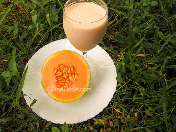Musk Melon Milkshake / Easy Drink
