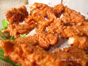 Crispy Fried Chicken Stripes / Simple Snack