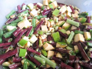 Kaya Achinga Payar Mezhukkupuratti / Delicious Side Dish