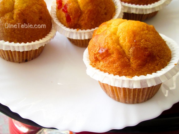 Strawberry Muffins Recipe / Quick Snack