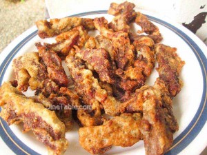 Crispy Fried Beef Stripes / Tasty Side Dish