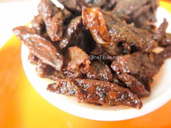 Dried Irumban Puli Pickle Recipe / Tasty Pickle