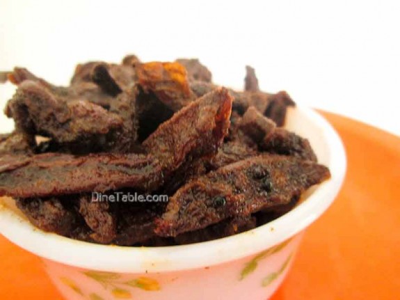 Dried Irumban Puli Pickle Recipe / Healthy Pickle