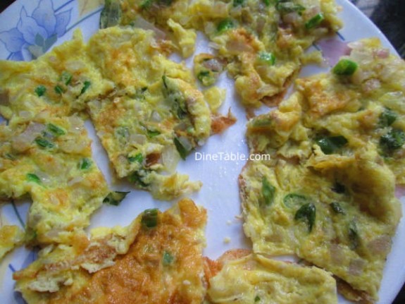 Egg Omelette Curry Recipe / nutritious dish