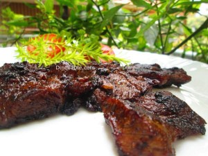 Pan Grilled Beef Steak Recipe / simple dish