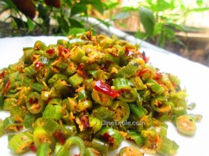 Spring Onion Thoran Recipe / Healthy dish