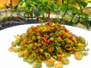 Spring Onion Thoran / Delicious Dish