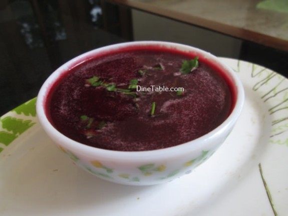 Carrot Beetroot And Orange Soup Recipe / Simple Soup