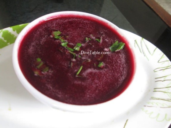 Carrot Beetroot And Orange Soup Recipe / Delicious Soup