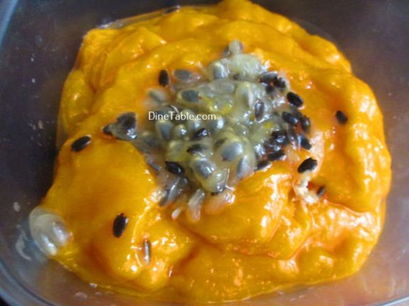 Passion Fruit And Mango Sorbet Recipe