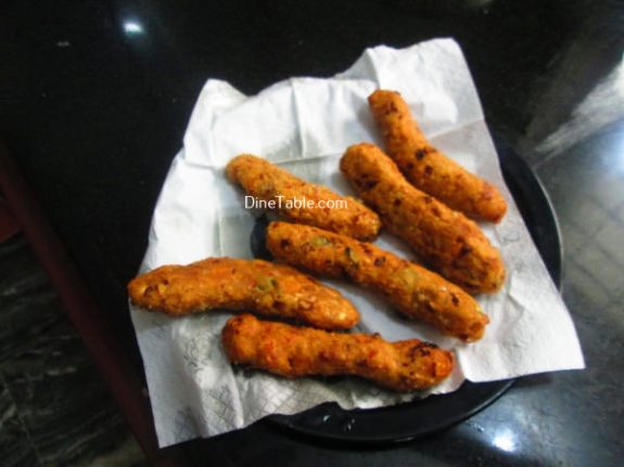 Spicy Vegetable Fingers Recipe / Homemade Dish