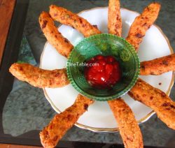 Spicy Vegetable Fingers Recipe / Healthy Dish