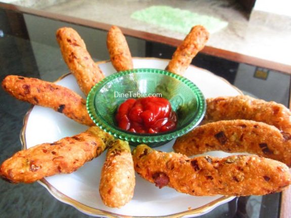 Spicy Vegetable Fingers Recipe / Easy Dish