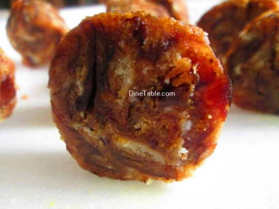 Dates Biscuit Roll Recipe / Sweet Snack