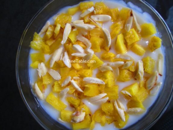 Pineapple Pudding Recipe / Nutritious Pudding 