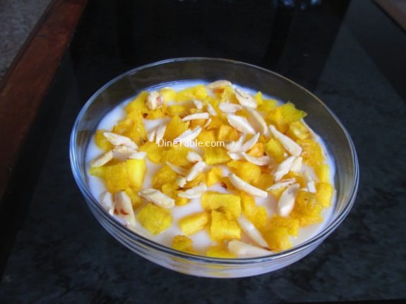 Pineapple Pudding Recipe / Quick Pudding