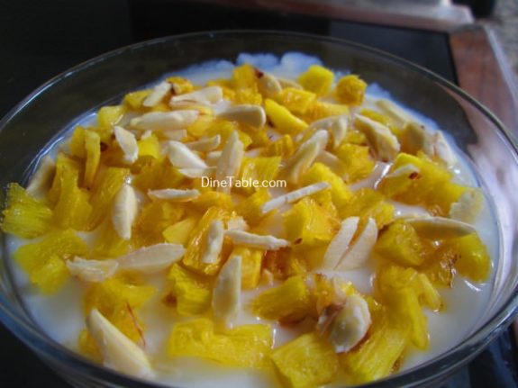 Pineapple Pudding Recipe / Easy Pudding